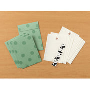 Midori Conjunto de Cartas con Sellos de Pandas — foto 2