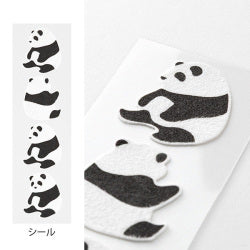 Midori Conjunto de Cartas con Sellos de Pandas — foto 5