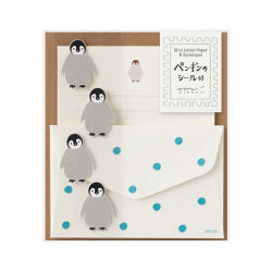 Midori Conjunto de Carta Miniatura con Sellos de Animales — foto 1