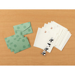 Midori conjunto de carta mini con sellos de panda — foto 2
