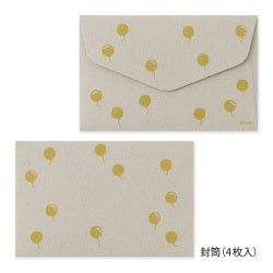 Midori Conjunto de Cartas Mini con Sellos de Animales — foto 4