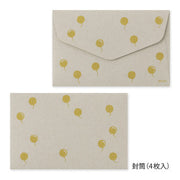 Midori Conjunto de Cartas Mini con Sellos de Animales — foto 4