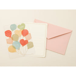 Midori Tarjeta transparente con globos — foto 2