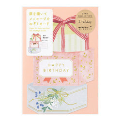 Midori Tarjeta de cumpleaños con regalo — foto 1