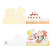 Midori Tarjeta de cumpleaños con pastel — foto 3