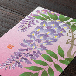 Midori Tarjeta de postales con wisteria — foto 3