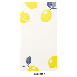 Midori bloc para mensajes con impresión tipográfica — Limones — foto 2