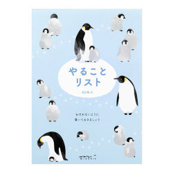 Midori Memoria para anotar tareas con pingüinos — foto 1