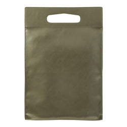 Midori Bolso de Transporte Vertical de Cuero PU Beige — foto 2