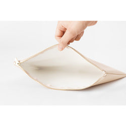Midori Carring Poch PU Cuero Beige — foto 5