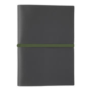 Midori Cubierta para 2 Cuadernos Negro y Gris — foto 2