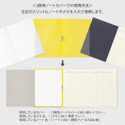 Midori Memopad Refill A6 Sin Cuadricula Gris — foto 9