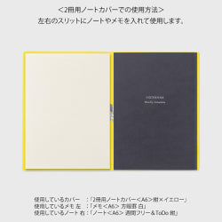 Midori Memopad de Cuadriculado A6 Blanco — foto 10