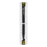 Midori Bolígrafo de tinta gel hexagonal negro — foto 1