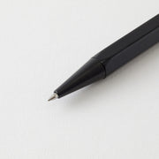Midori Bolígrafo de tinta gel hexagonal negro — foto 4