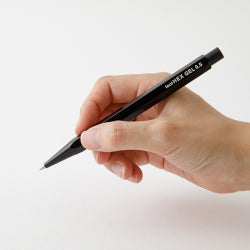 Midori Bolígrafo de tinta gel hexagonal negro — foto 5