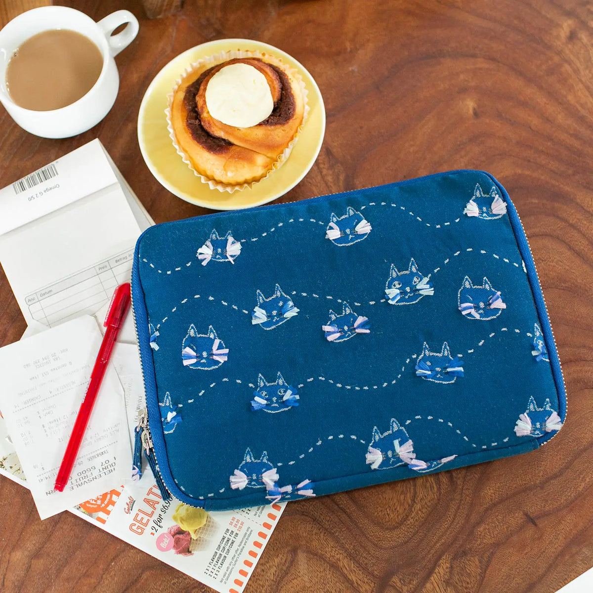 Organizador Whisker Cat — Large Drawer Pouch — foto 1