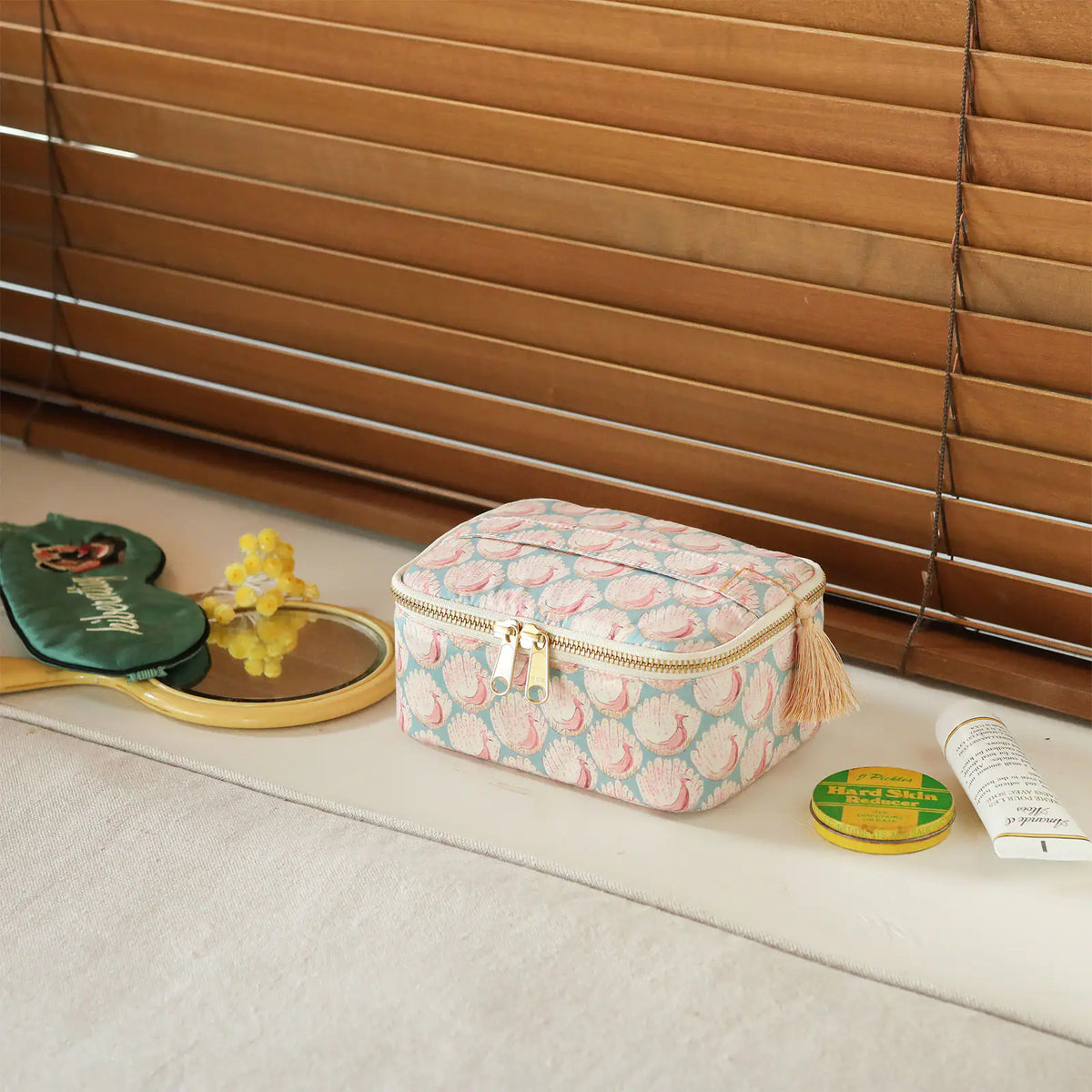 Organizador Liberty Fabrics — Peacocks of Grantham Hall — Bolsa contenedora de cajón — foto 1