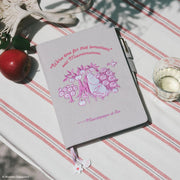 Cubierta para agenda Moomin — My Yard (Pink Gray) — Tamaño A5 Cousin — foto 1