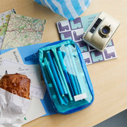 Organizador Clear Mixed Blue — Bolsa de cajón pequeña — foto 1