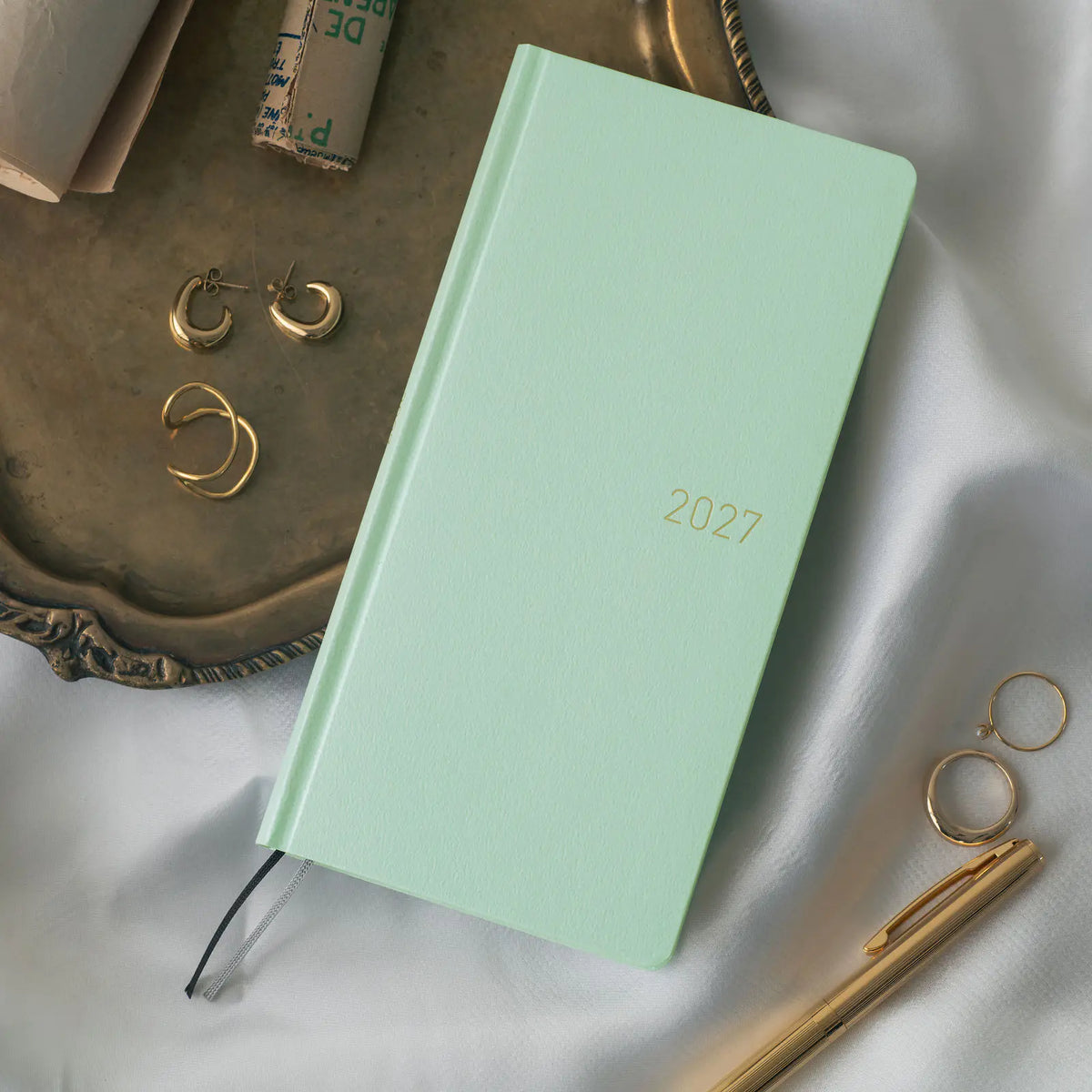 Agenda Paper Series — Frosty Jade — Weeks Hardcover Book — foto 1