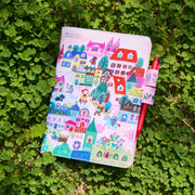 Cubierta para agenda Yumi Kitagishi — White Cat Village — A5 Cousin Size — foto 1