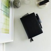 Cubierta para agenda Leather — TS Basic - Black — A6 Original Size — foto 1