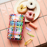 Organizador Clear Plaid — Small Drawer Pouch — foto 1