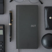 Agenda Paper Series — Black Argyle — Weeks Hardcover Book — foto 1