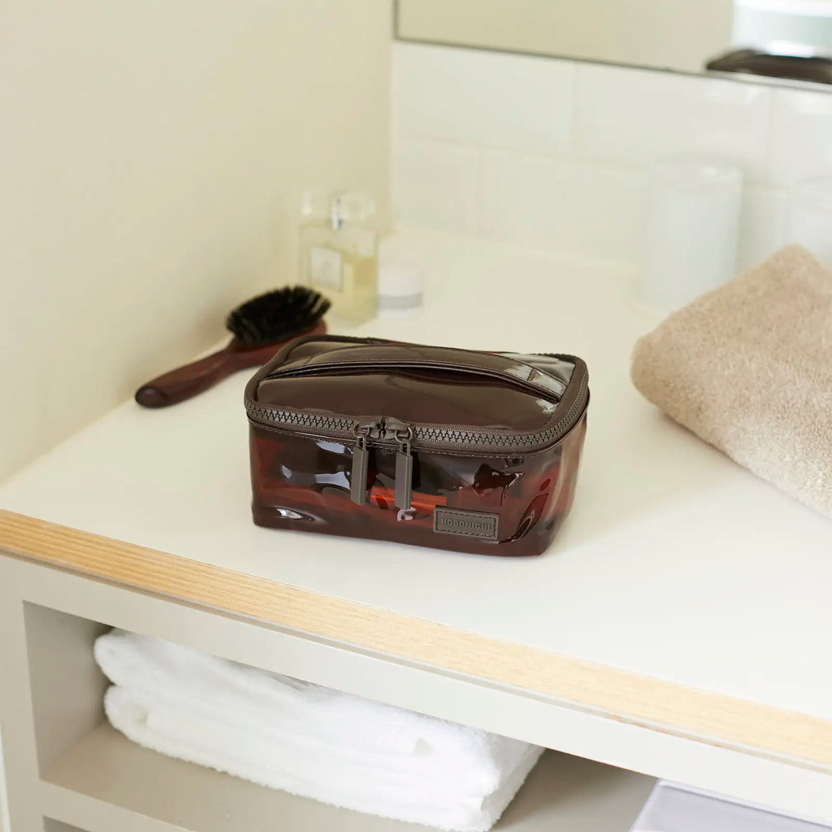 Organizador Clear Brown — Bolsa para Contenedor — foto 1