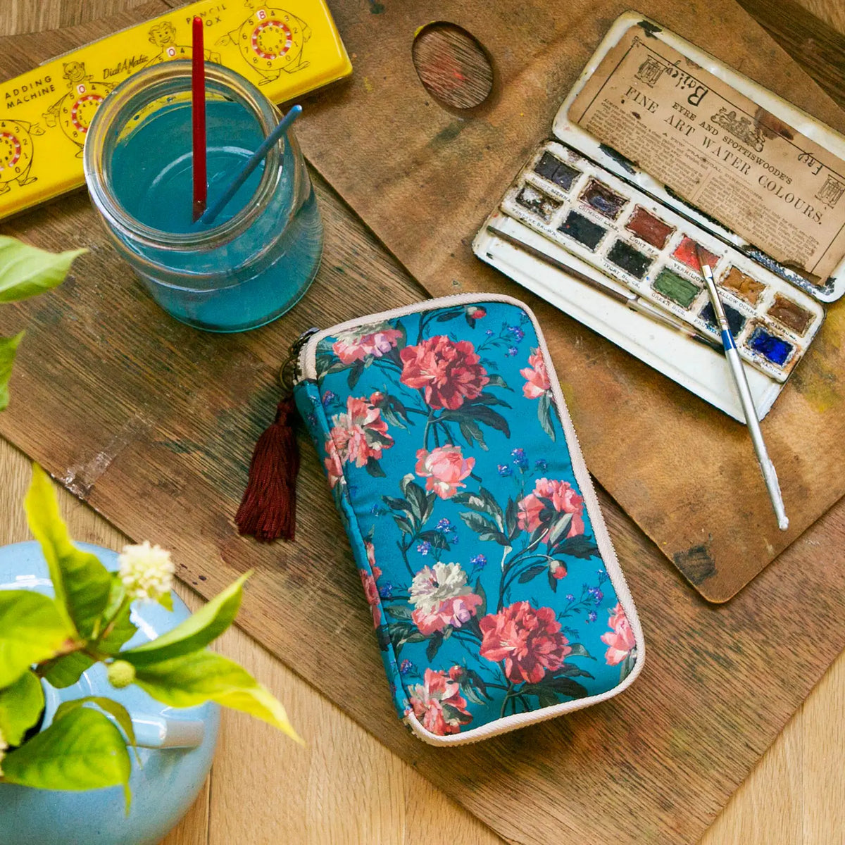 Organizador Liberty Fabrics — Decadent Blooms — Small Drawer Pouch — foto 1