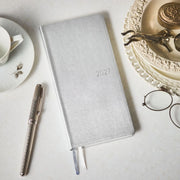 Agenda Leather Noble Silver Weeks — foto 1