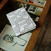 Cubierta para agenda yuge fabric farm — Kagome Lattice Crest — A5 Cousin Size — foto 1