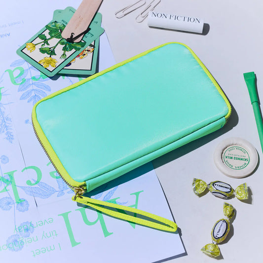 Organizador Aqua Lime — Drawer Pouch Áne — foto 1