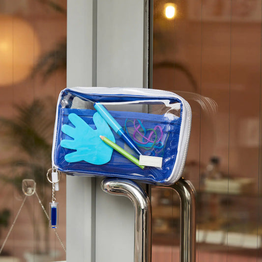 Organizador Clear Blue — Drawer Pouch Áne — foto 1