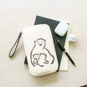 Organizador Izumi Shiokawa — Oso Polar — Bolsillo con cajón pequeño — foto 1