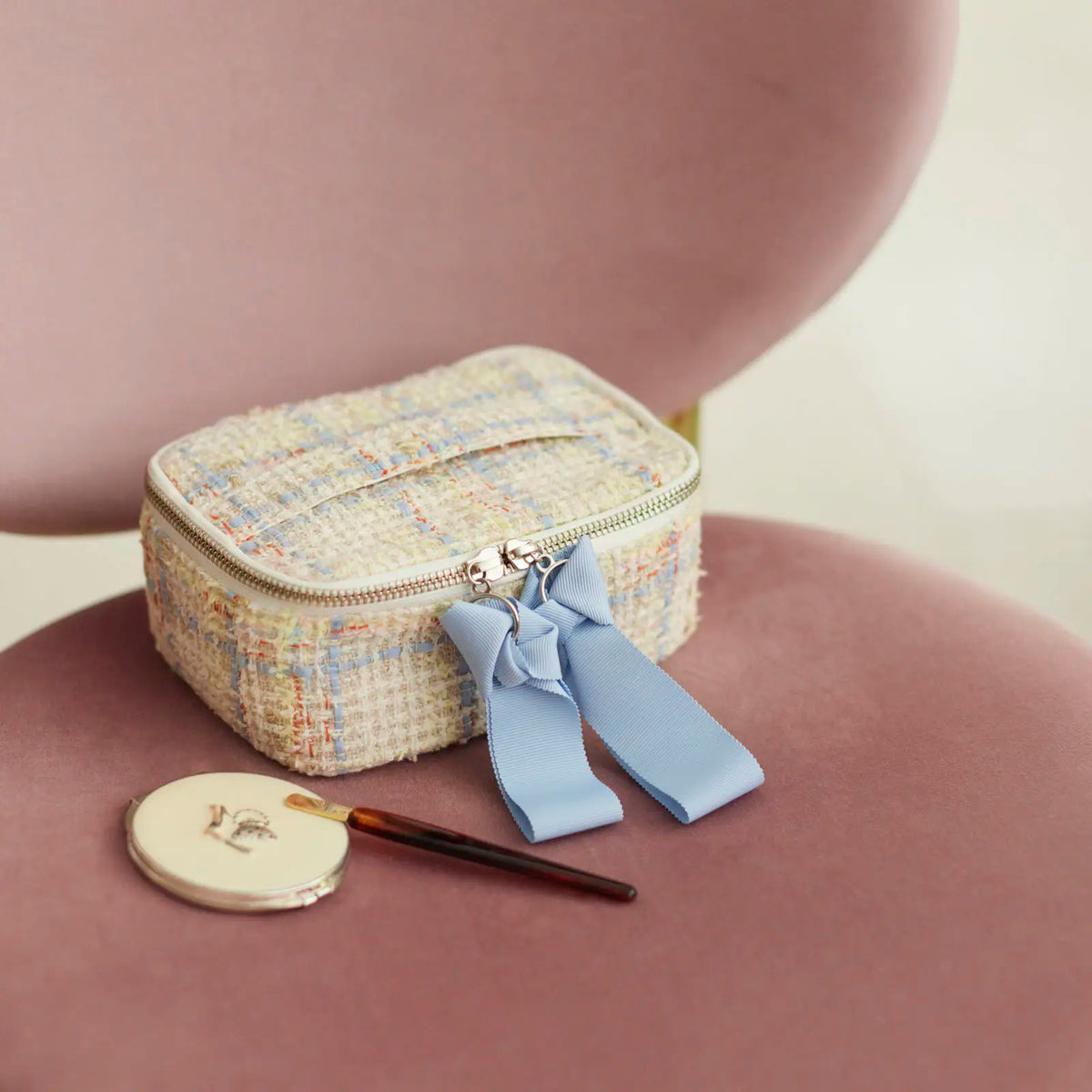 Organizador Iwate Home Spun — Sherbet Tweed — Bolsa contenedor — foto 1