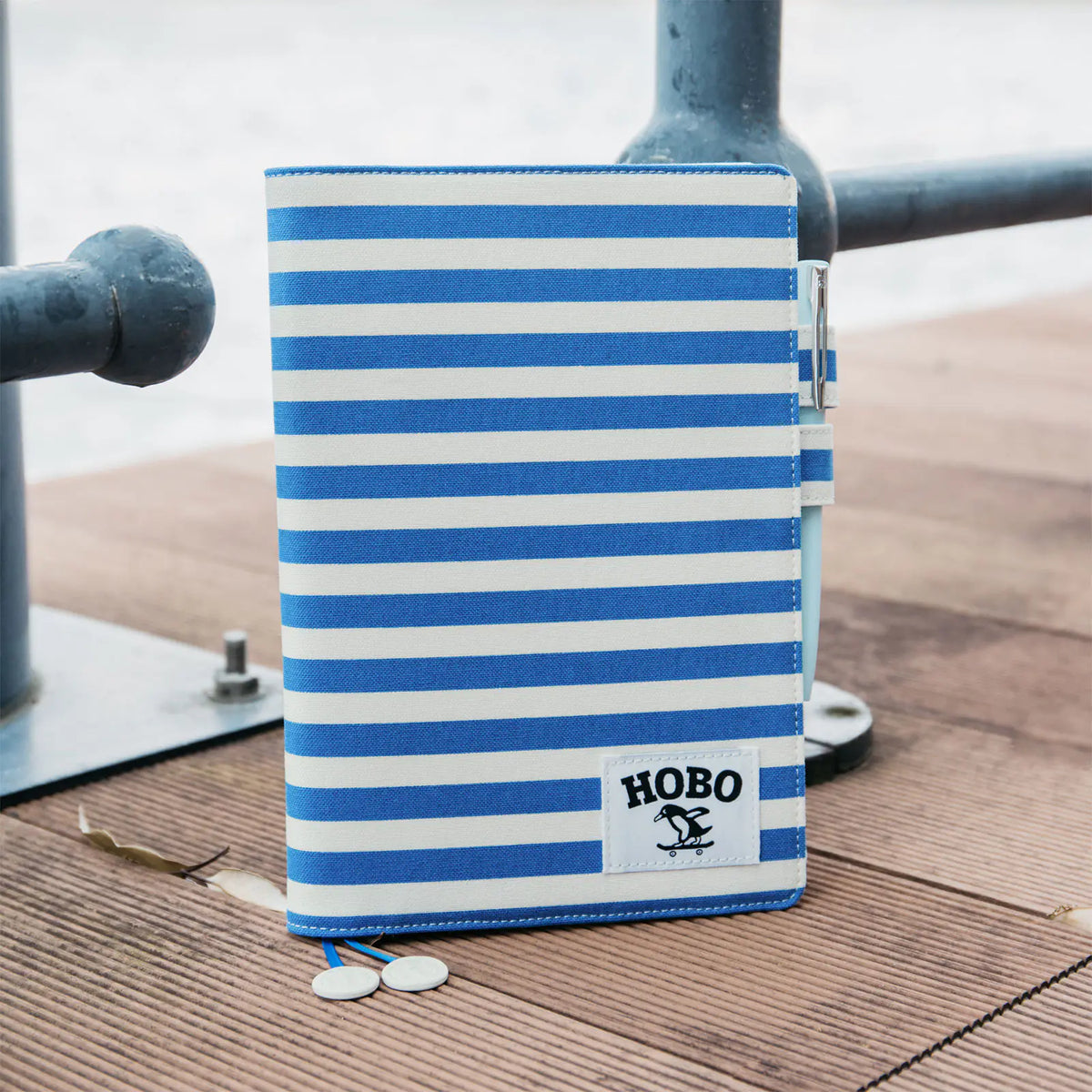 Cubierta para agenda Marine Stripes — A5 Cousin Size — foto 1