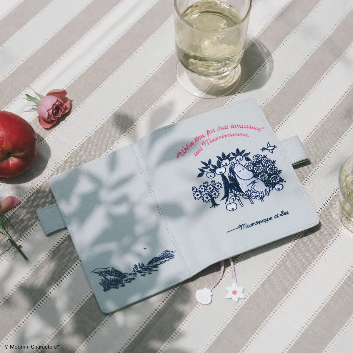 Cubierta para agenda Moomin — My Yard (Pale Mint) — foto 2