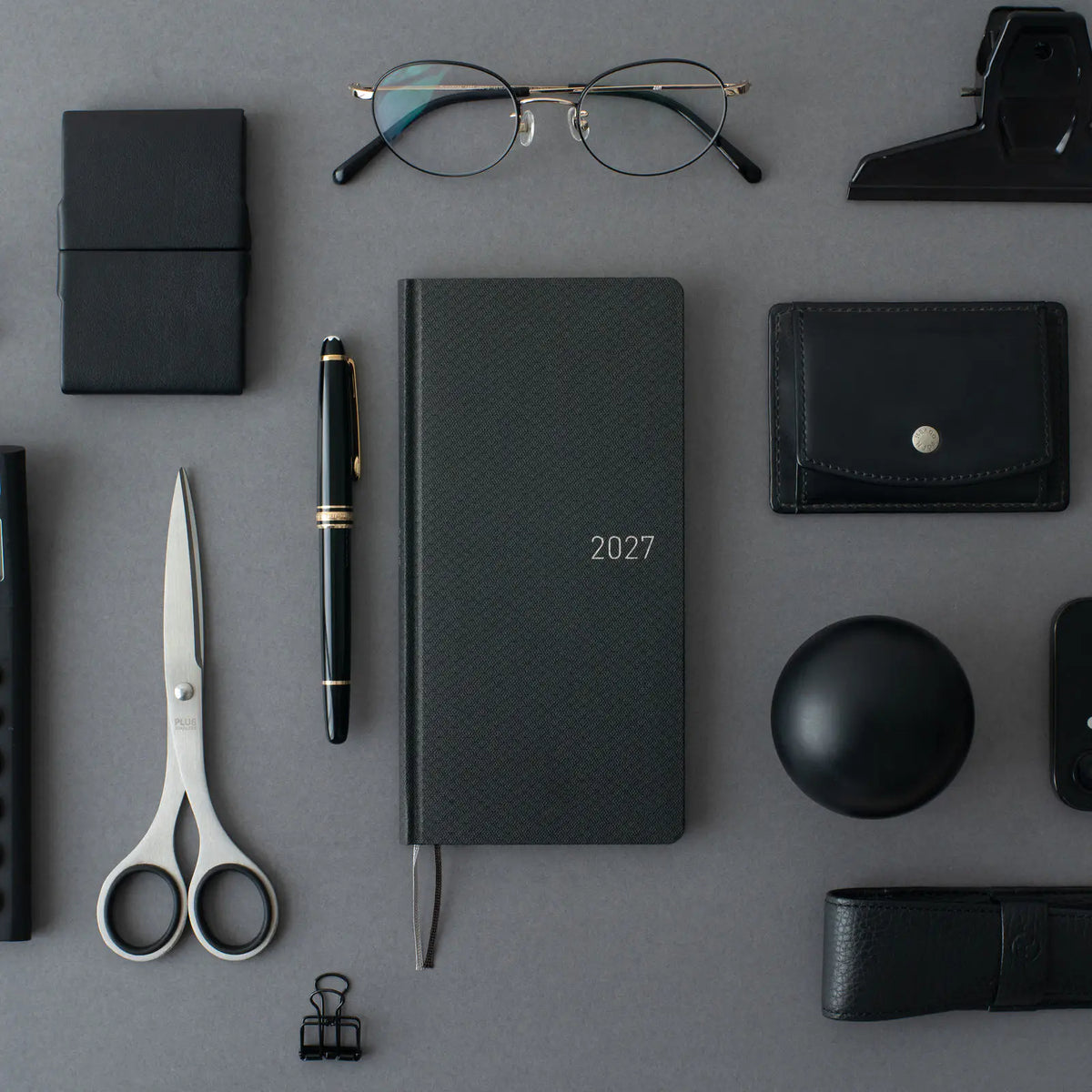 Agenda Paper Series — Black Argyle — Weeks Hardcover Book — foto 2