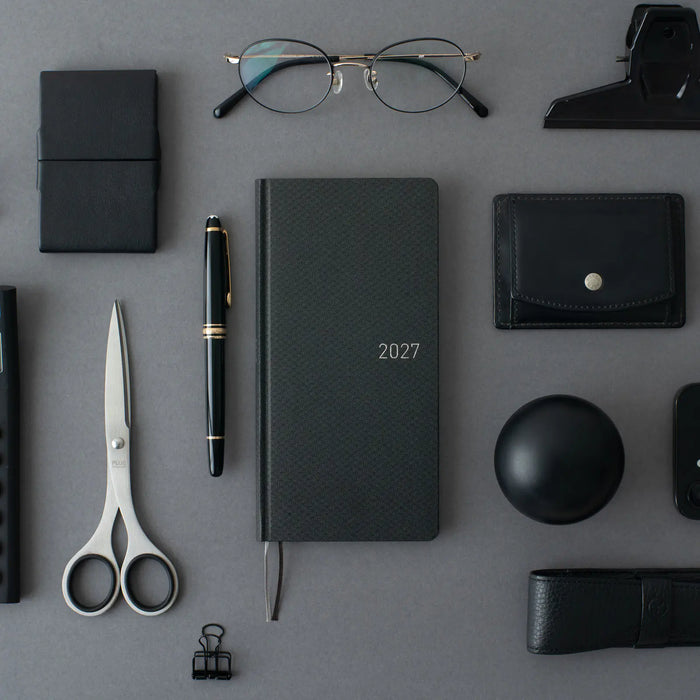 Agenda Paper Series — Black Argyle — Weeks Hardcover Book — foto 2