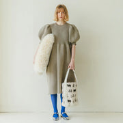 Bolsa de tela Miknits — Baguette Tote para tejer (Ovejas) — foto 2