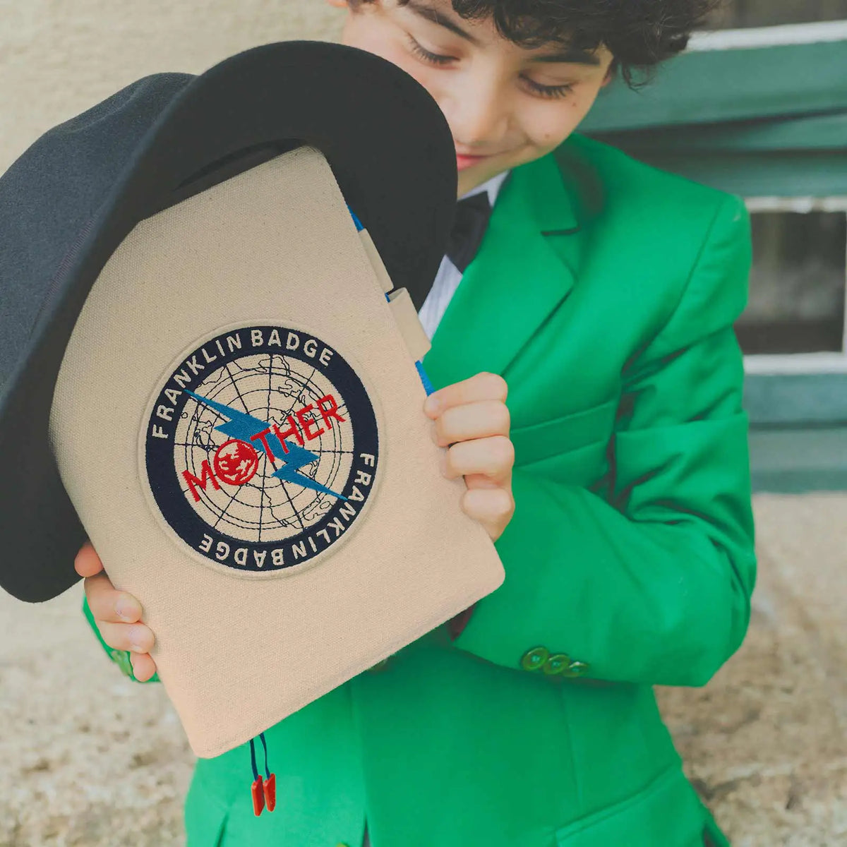 Cubierta para agenda MOTHER — Franklin Badge — A5 Cousin Size — foto 2