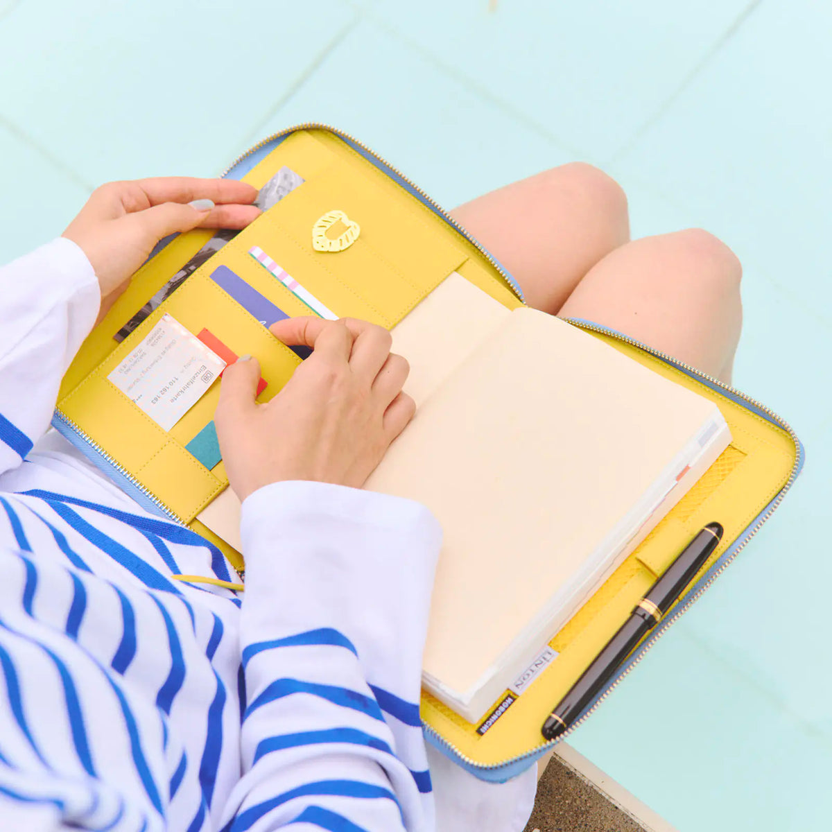 Cubierta para agenda Linton — Vacances — A5 Cousin Size — foto 2
