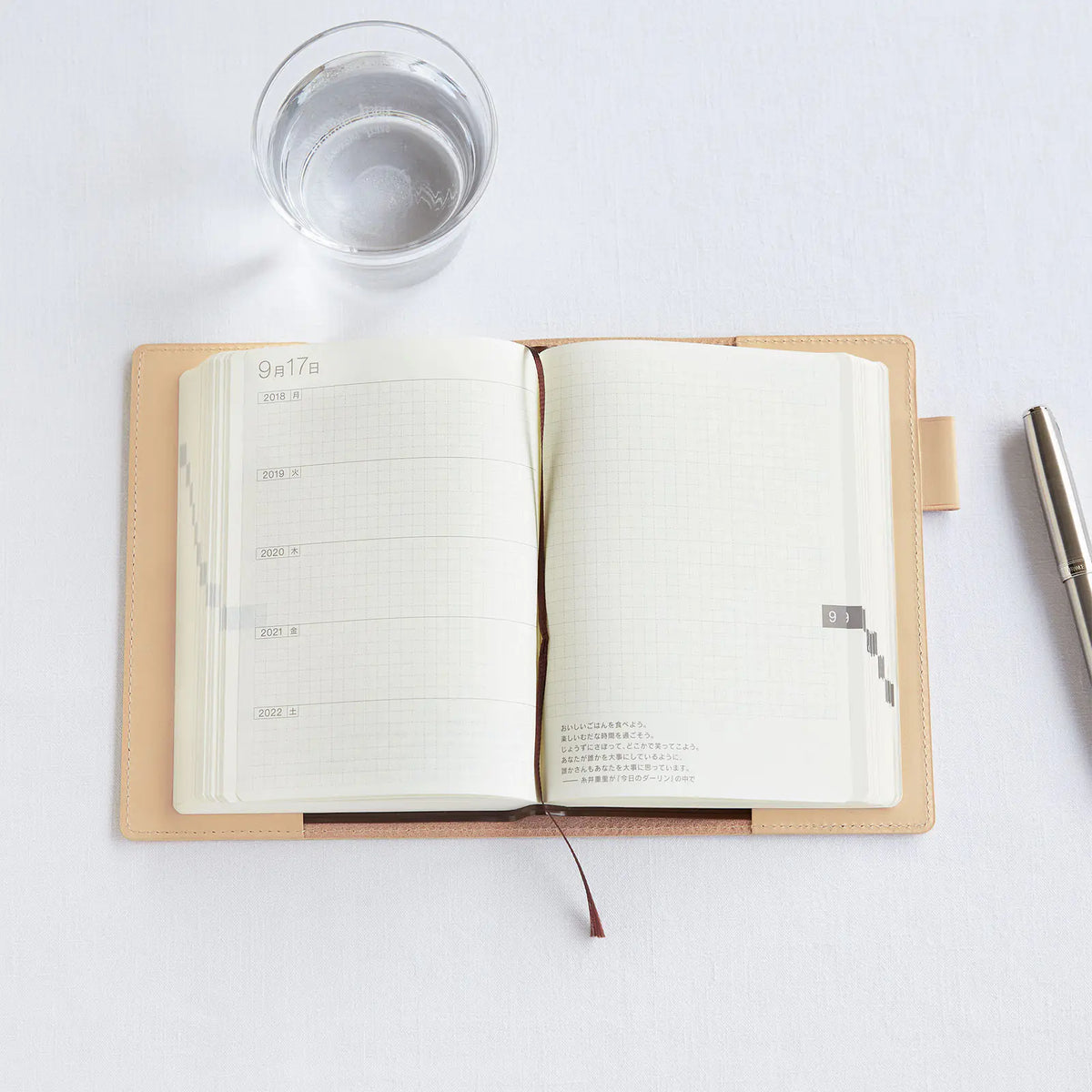 Cubierta de cuero para Hobonichi 5-Year Techo — foto 2