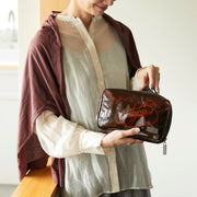 Organizador Clear Brown — Drawer Pouch Áne — foto 2