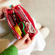Organizador Clear Plaid — Drawer Pouch Áne — foto 2