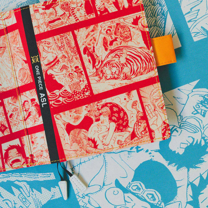 Cubierta para agenda ONE PIECE magazine — Ace, Sabo, Luffy — A6 Original Size — foto 2