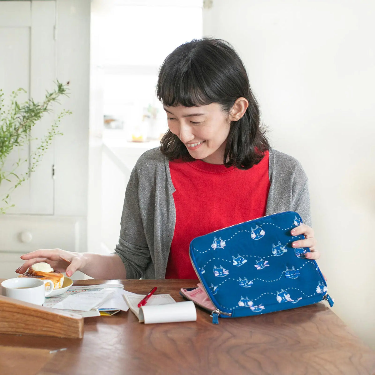 Organizador Whisker Cat — Large Drawer Pouch — foto 2
