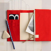Cubierta para agenda Tragen — Rojo — Tamaño A6 Original — foto 2